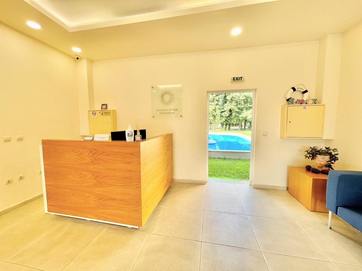 Solei Apartments Приморско Экстерьер фото